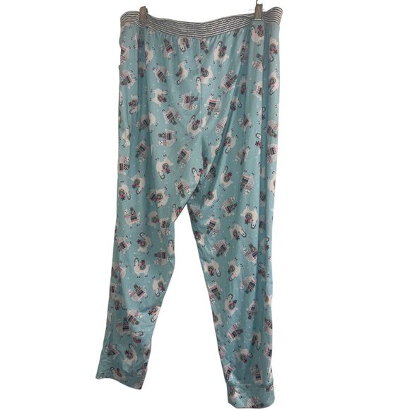 ✨CUDDL DUDS Womens Llamas Long Sleeve Cozy Jersey Sz 2X/XL Pajama Set✨ - Picture 9 of 13